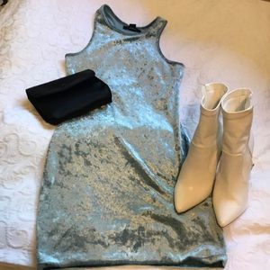 Your go -to Teal mini dress!